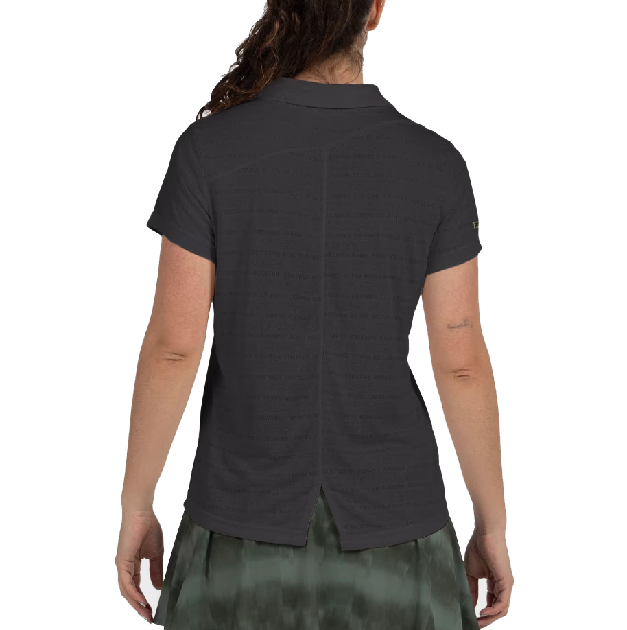 Bullpadel Women's Payerne Premier Padel Polo Black