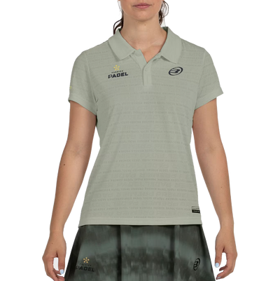 Bullpadel Women's Payerne Premier Padel Polo Eucalyptus