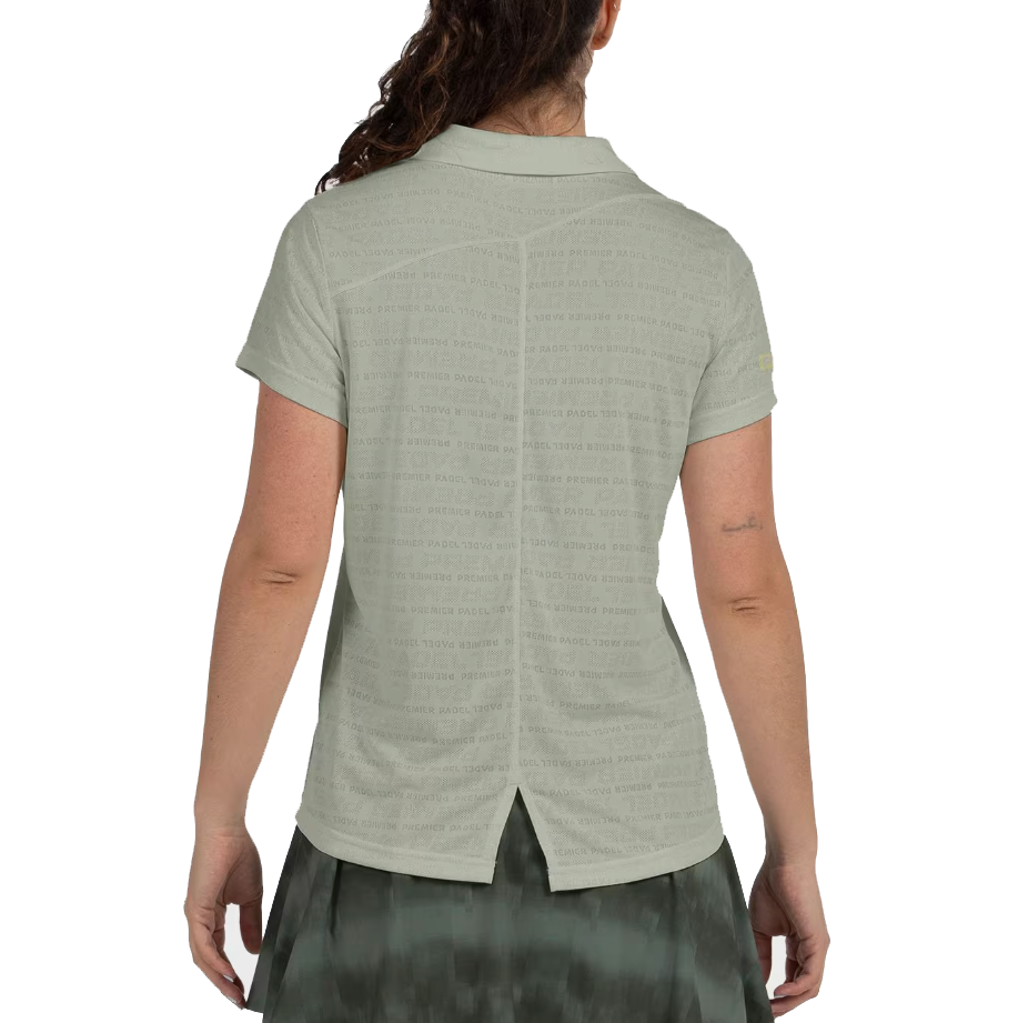Bullpadel Women's Payerne Premier Padel Polo Eucalyptus