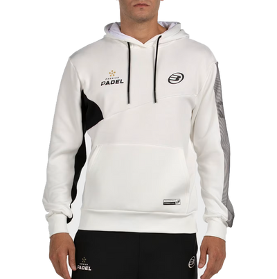 Bullpadel Men's Palmiro Premier Padel Sweatshirt Ecru