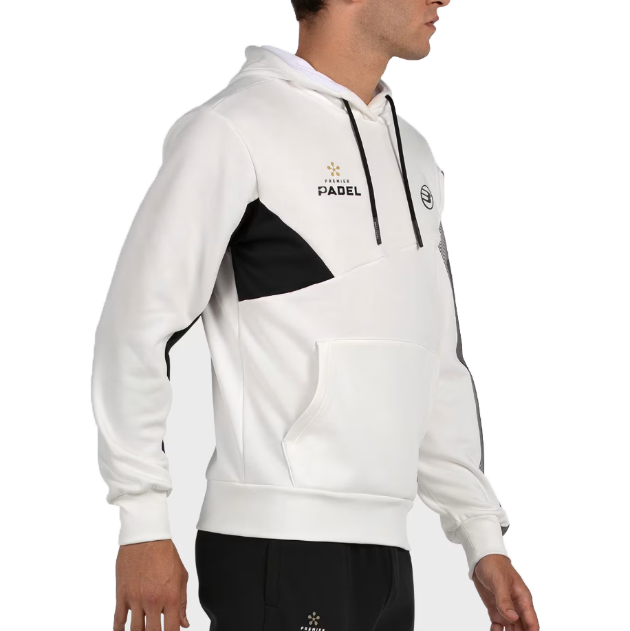 Bullpadel Men's Palmiro Premier Padel Sweatshirt Ecru