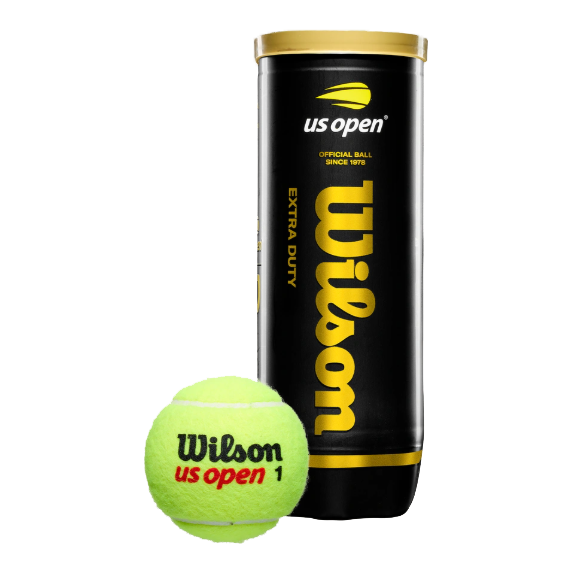 Wilson US Open Tennis Balls - 3 Ball Can