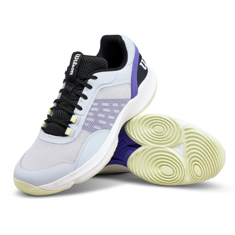 Wilson Men's Hurakn Pro V2 Padel Shoes Grey Dawn