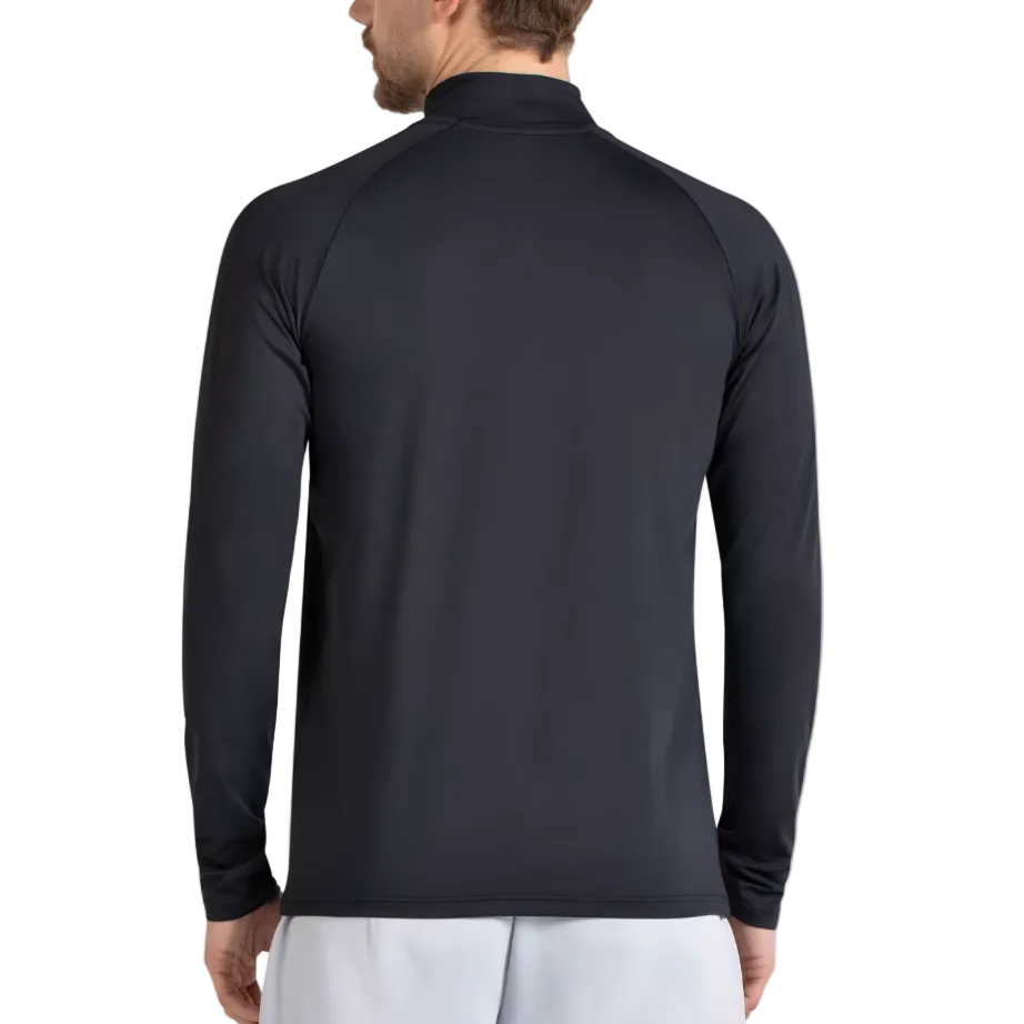 Bullpadel Men's Bisol Quarter Zip Longsleeve Top Black