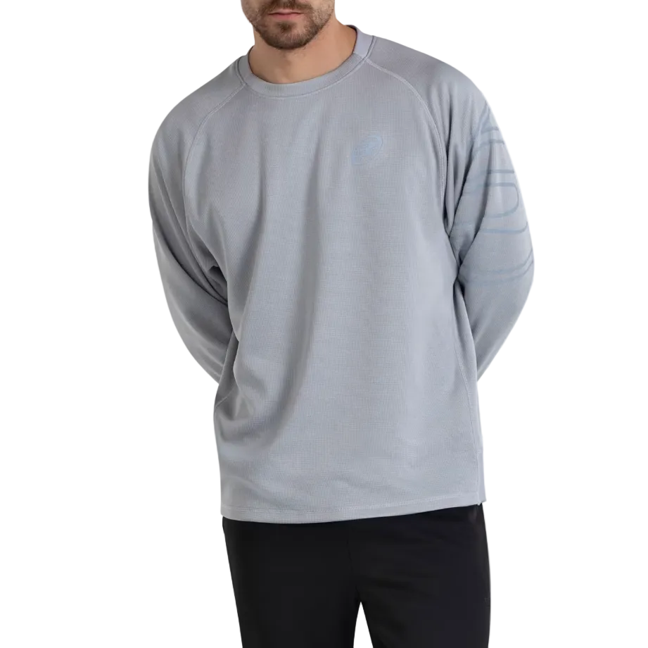 Bullpadel Men's Esna Longsleeve Top Light Grey