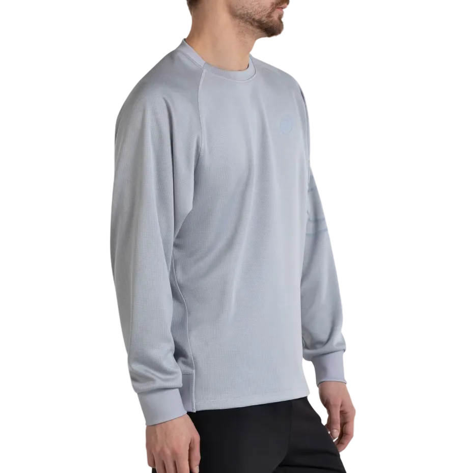 Bullpadel Men's Esna Longsleeve Top Light Grey