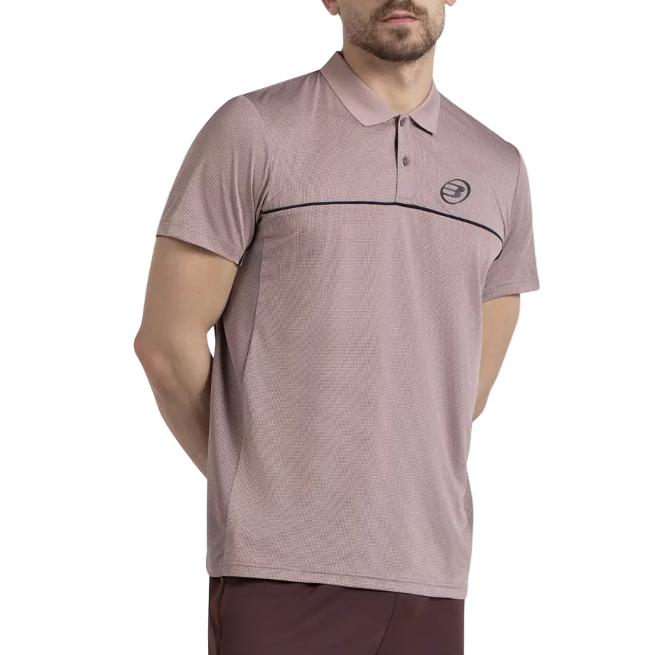 Bullpadel Men's Cacine Polo Rose Wine