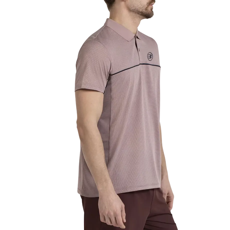 Bullpadel Men's Cacine Polo Rose Wine