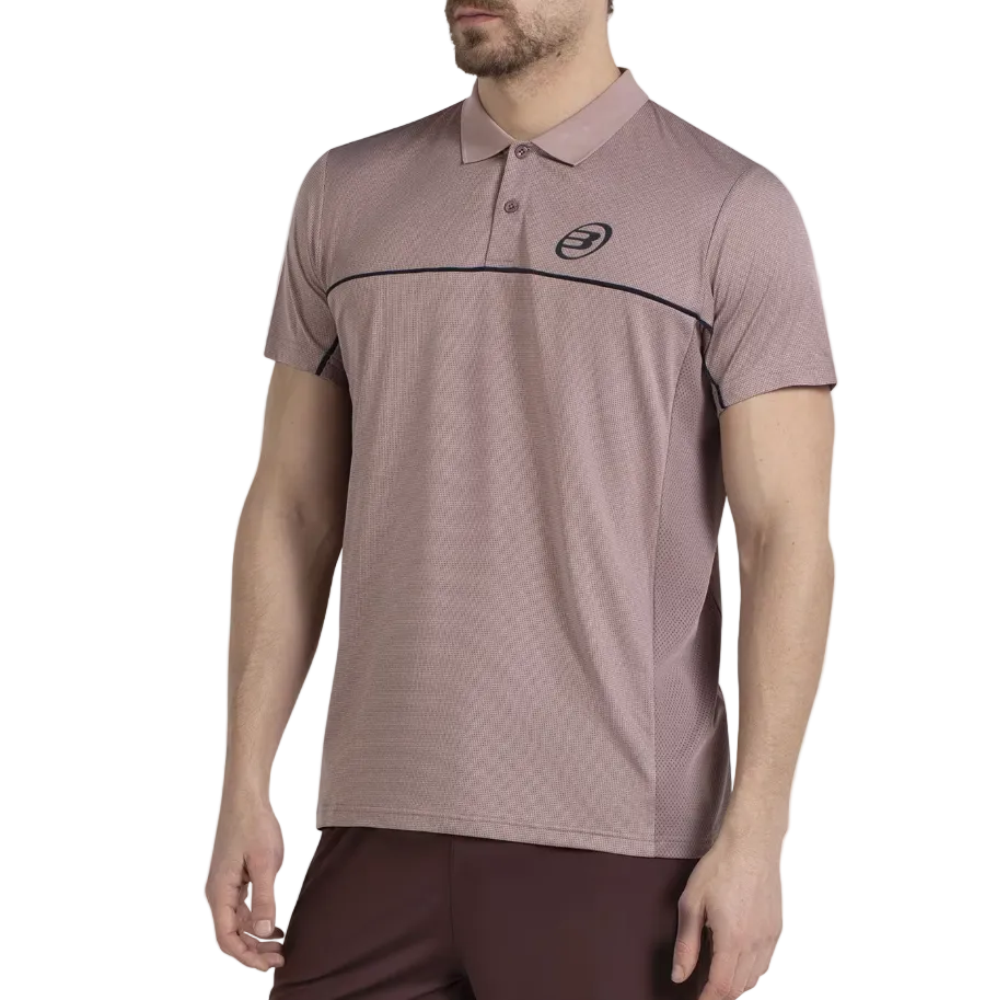 Bullpadel Men's Cacine Polo Rose Wine