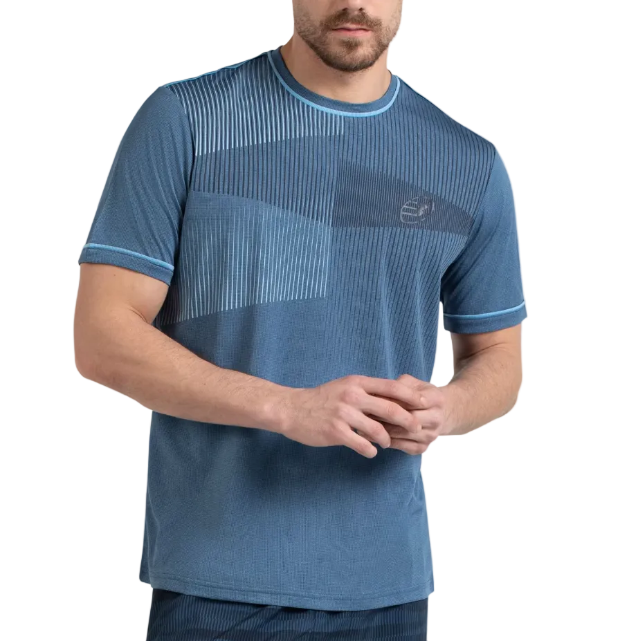 Bullpadel Men's Ceris T-Shirt Atomic Blue