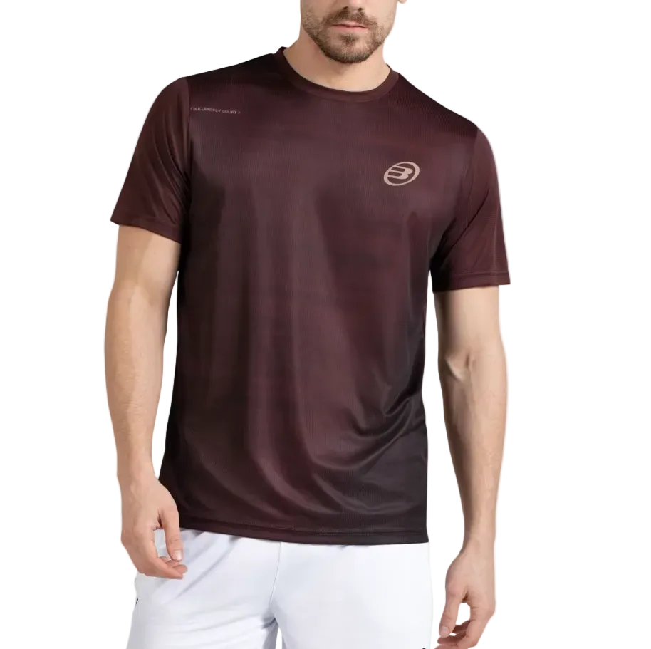 Bullpadel Men's Cori T-Shirt Burgundy