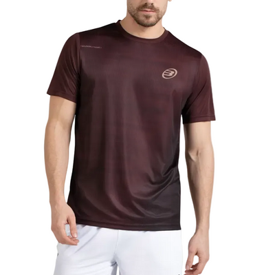 Bullpadel Men's Cori T-Shirt Burgundy