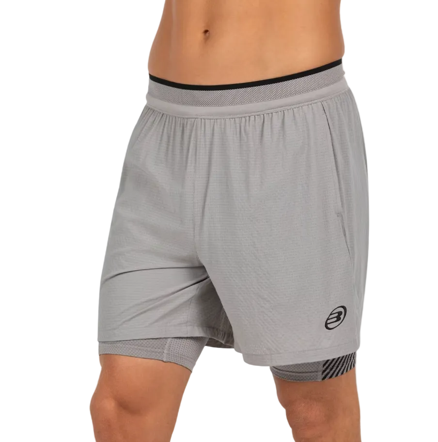 Bullpadel Men's Tanoel Shorts Light Grey