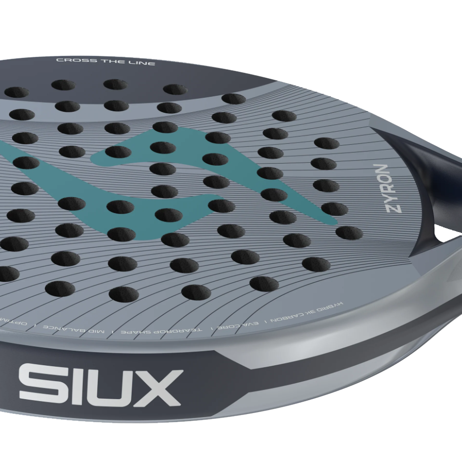 Siux Zyron 3K Blue Padel Racket 2026