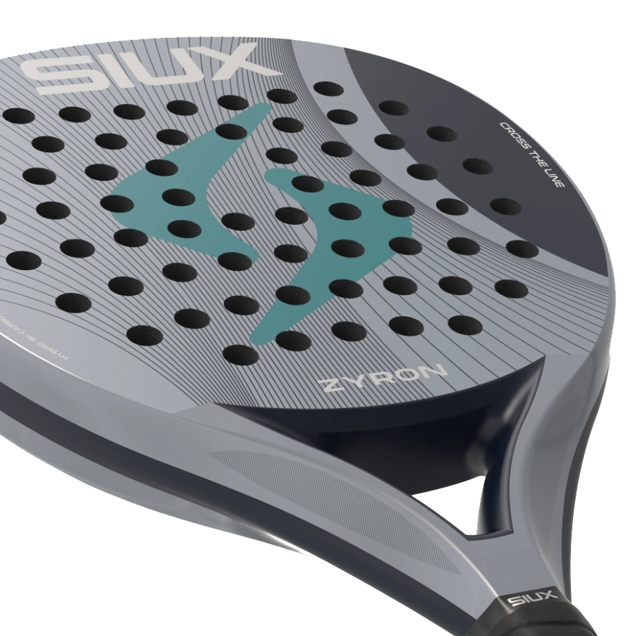 Siux Zyron 3K Blue Padel Racket 2026