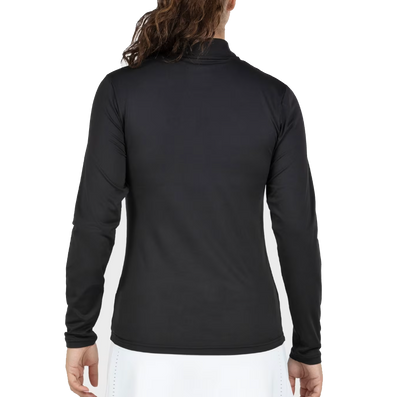 Bullpadel Women's Becal Quarter Zip Top Black