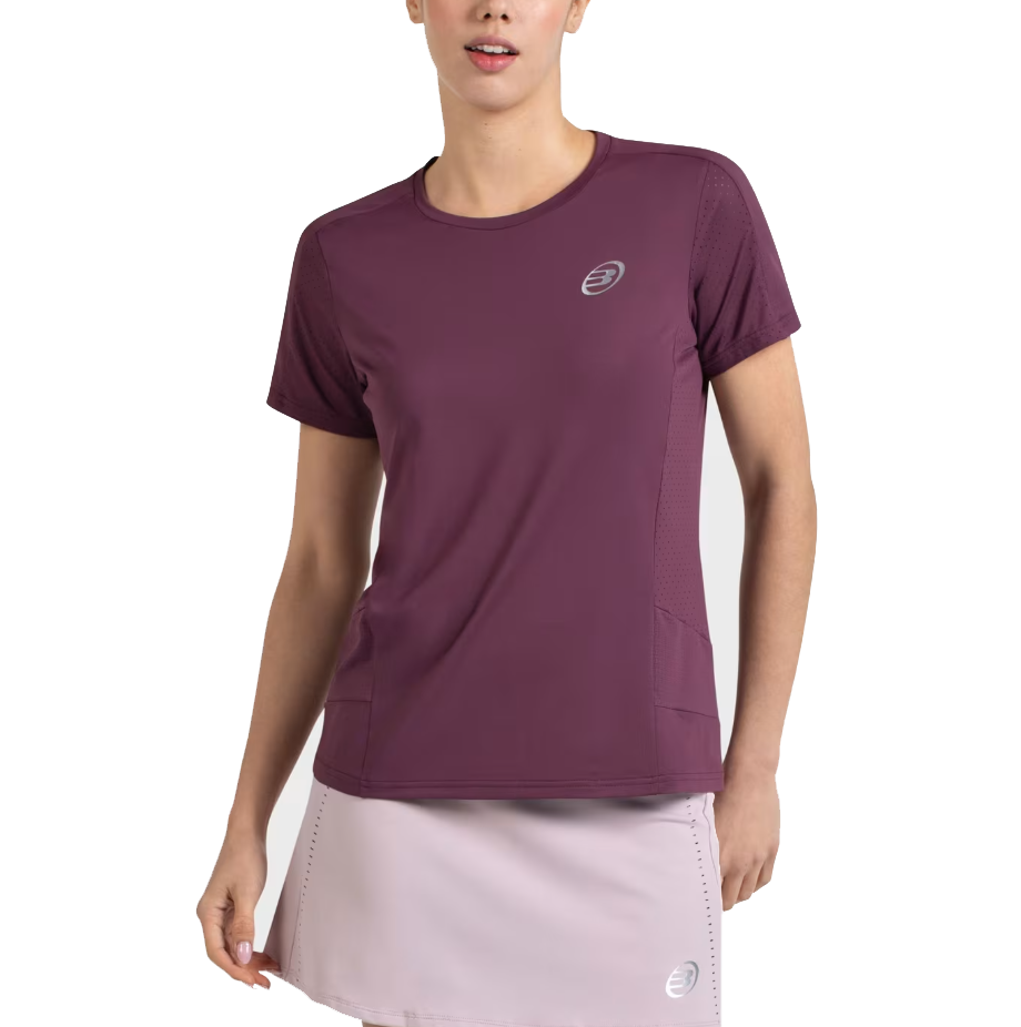 Bullpadel Women's Omur T-Shirt Plum