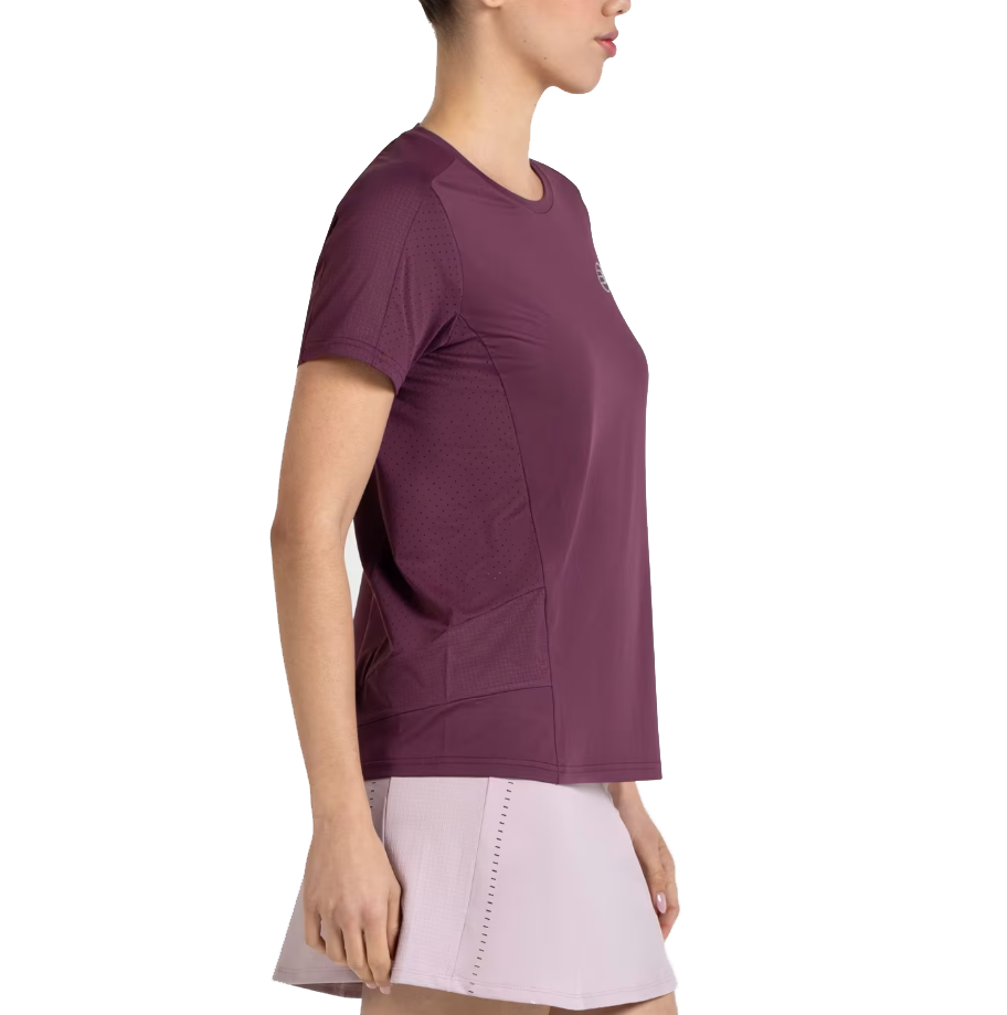 Bullpadel Women's Omur T-Shirt Plum