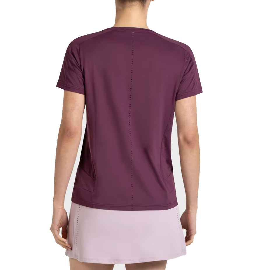 Bullpadel Women's Omur T-Shirt Plum
