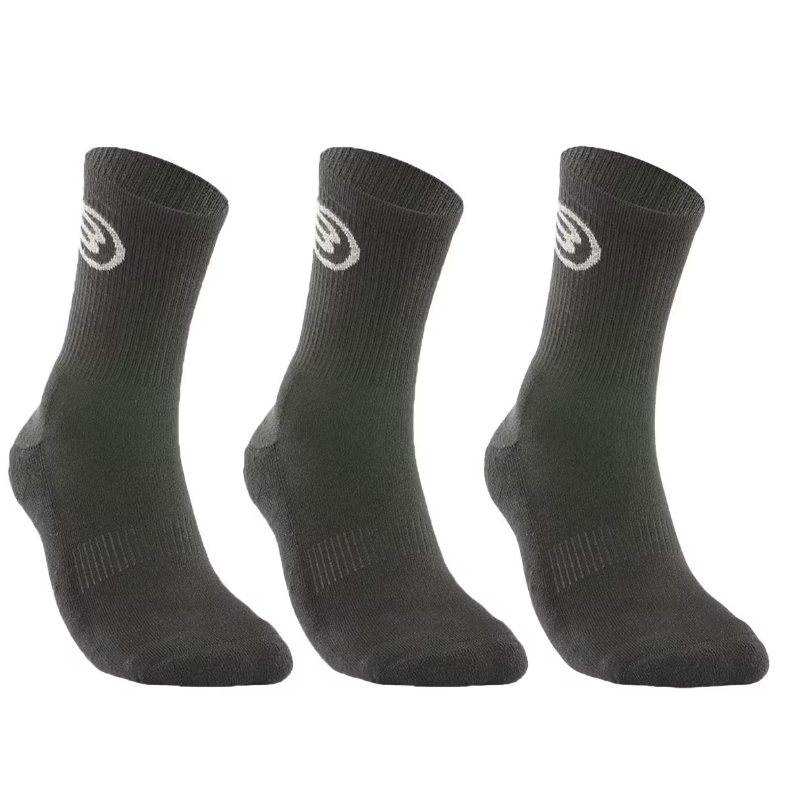 Bullpadel BP262 I Socks 3 Pack Black