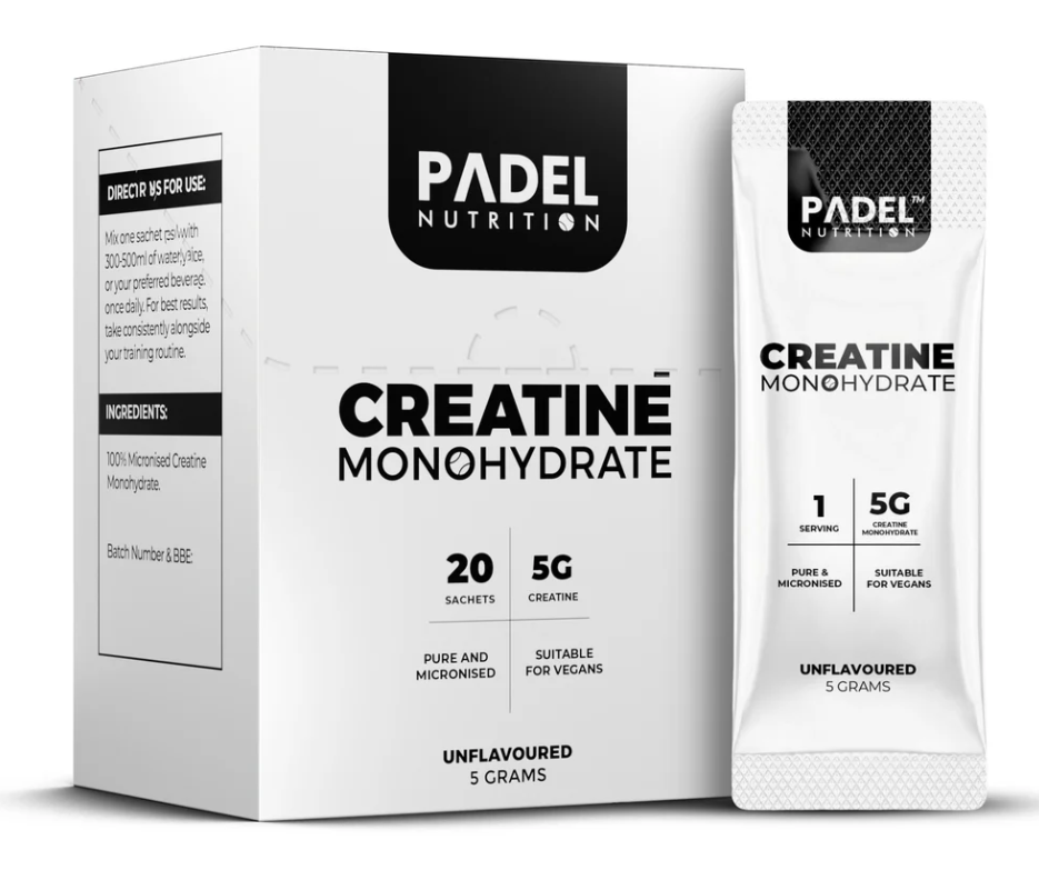 Padel Nutrition Creatine 20 Sachet Box
