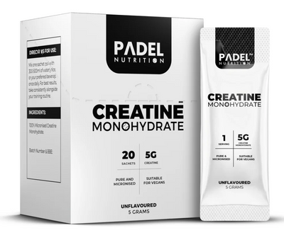 Padel Nutrition Creatine 20 Sachet Box