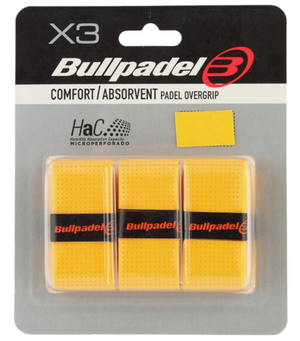 Bullpadel Comfort/Absorbent Padel Overgrip - 3 Pack