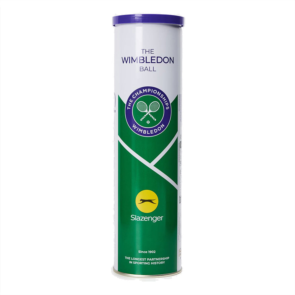 Slazenger Wimbledon Tennis Balls - 4 Ball Can