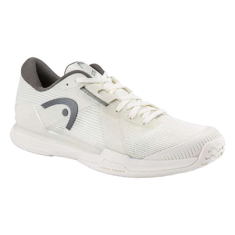 HEAD Men's Sprint Pro 4.0 Tennis Shoes Chalk White Dark Grey