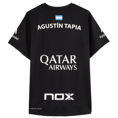 Nox Men's Agustin Tapia AT10 Sponsor T-Shirt Black