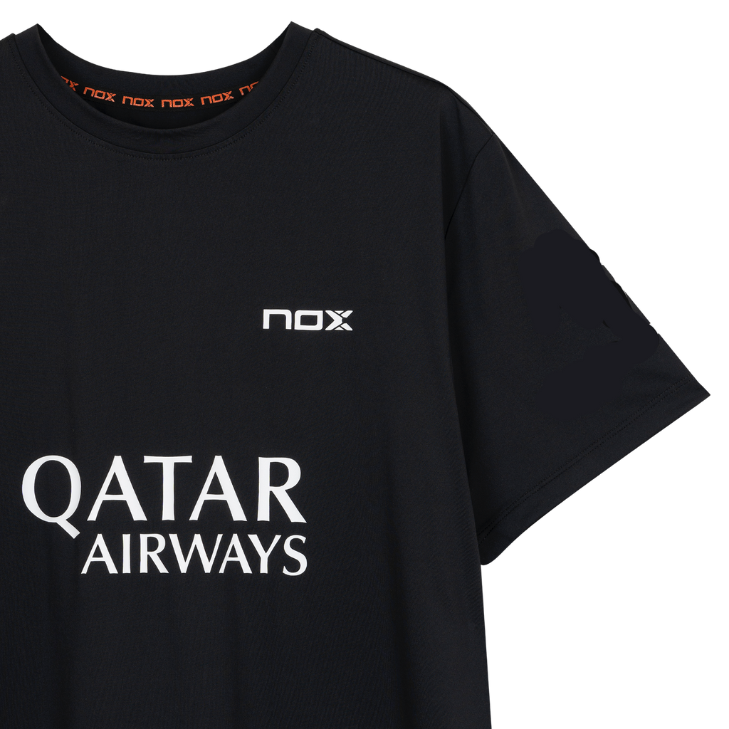 Nox Men's Agustin Tapia AT10 Sponsor T-Shirt Black