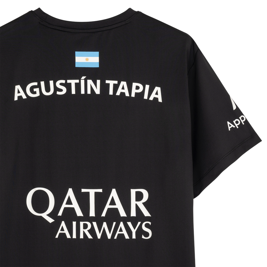 Nox Men's Agustin Tapia AT10 Sponsor T-Shirt Black