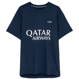 Nox Men's Agustin Tapia AT10 Sponsor T-Shirt Dark Blue