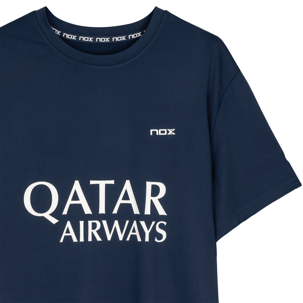 Nox Men's Agustin Tapia AT10 Sponsor T-Shirt Dark Blue