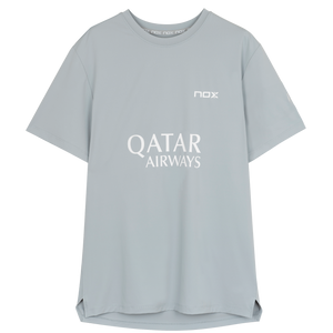 Nox Men's Agustin Tapia AT10 Sponsor T-Shirt Grey