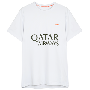 Nox Men's Agustin Tapia AT10 Sponsor T-Shirt White