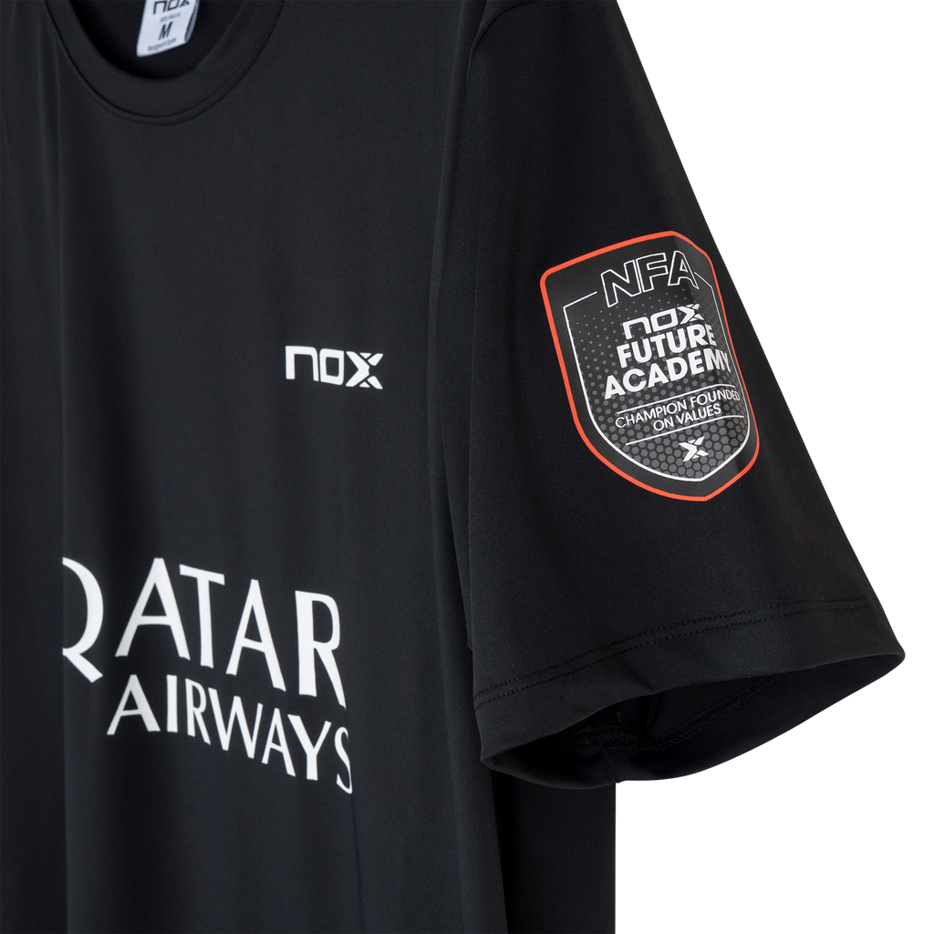 Nox Men's Agustin Tapia AT10 Sponsor T-Shirt Black