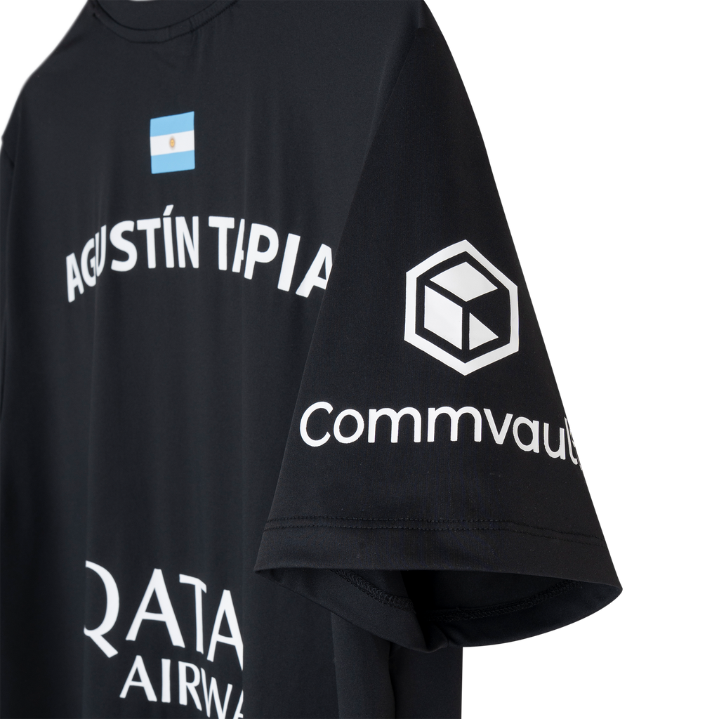 Nox Men's Agustin Tapia AT10 Sponsor T-Shirt Black