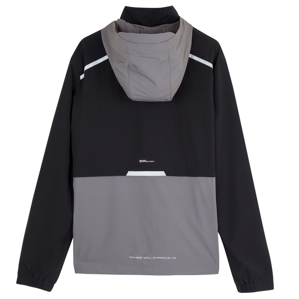 Nox Men's Team Windbreaker Black Grey