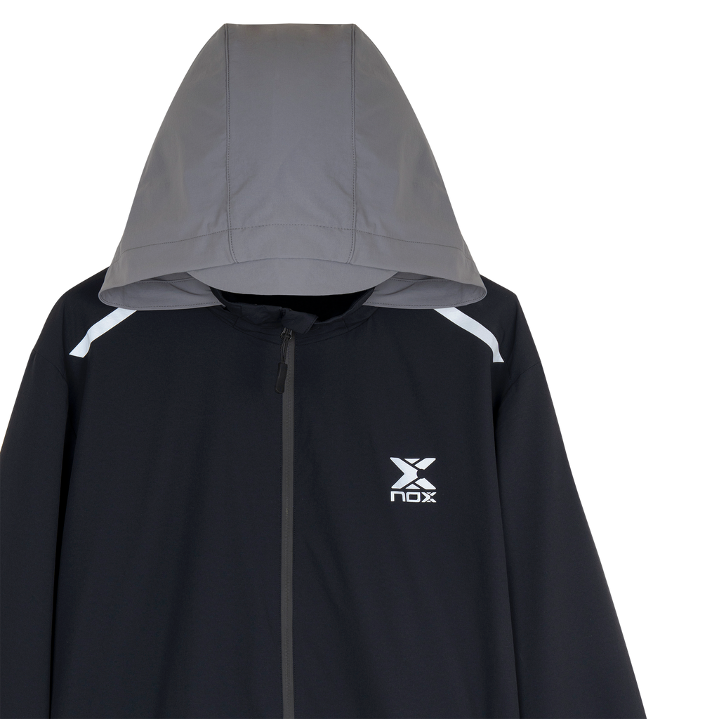 Nox Men's Team Windbreaker Black Grey
