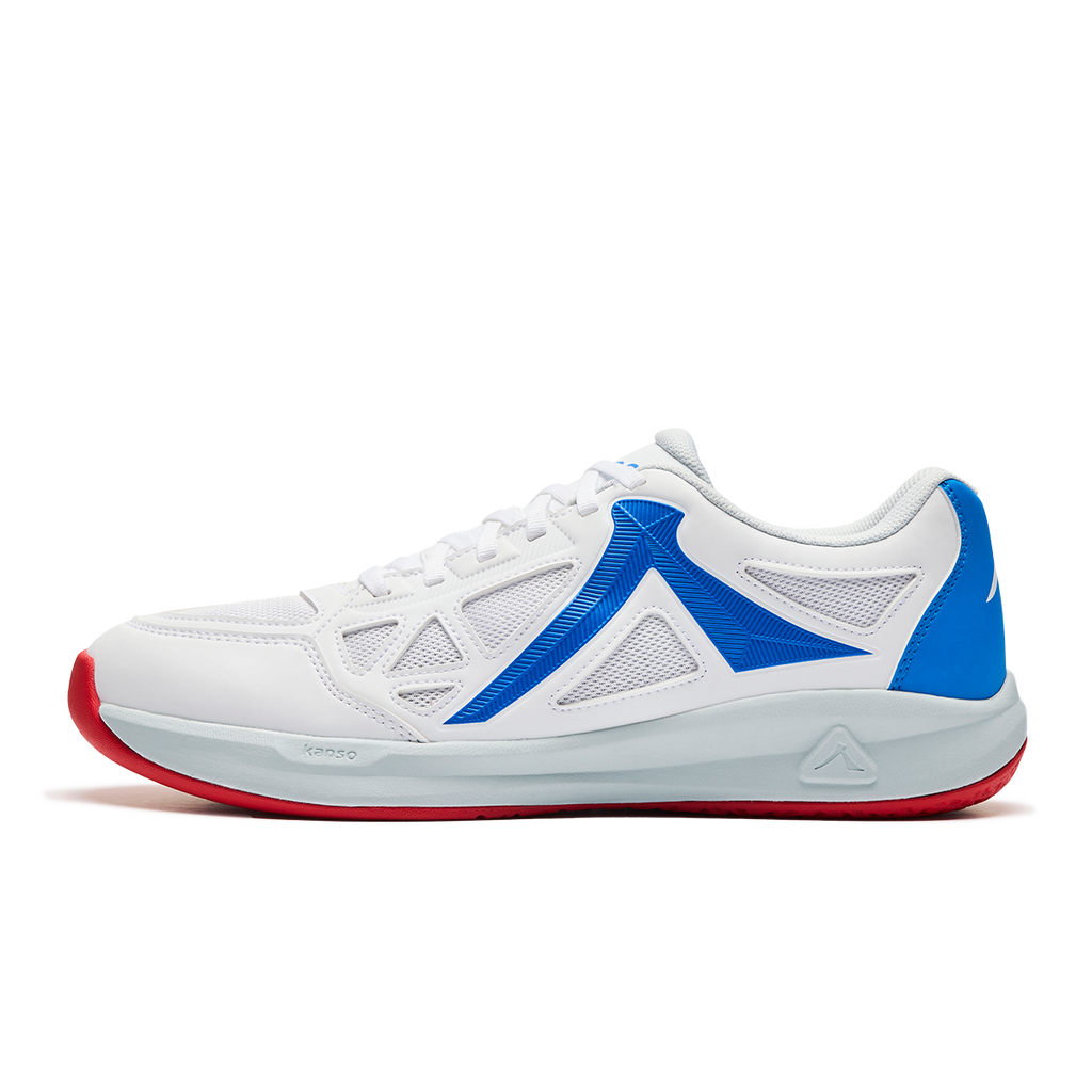 Kanso Takumi ID Indoor Court Shoes 2025 White/Blue/Red