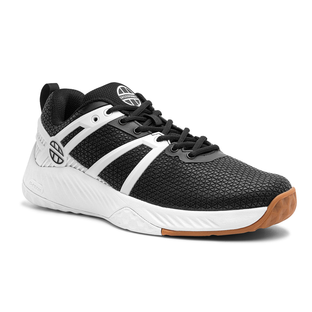 UNSQUASHABLE TOUR-TEC PRO Black/White Squash Shoe