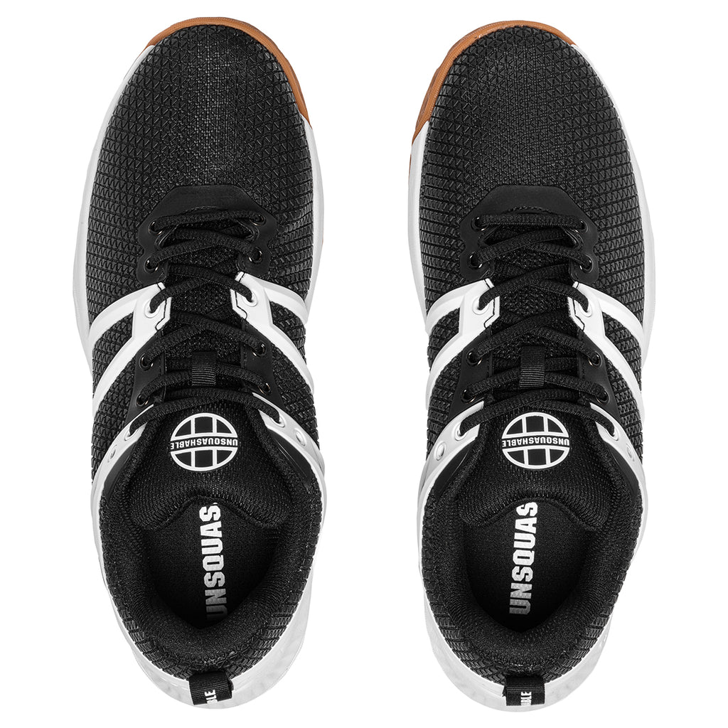 UNSQUASHABLE TOUR-TEC PRO Black/White Squash Shoe