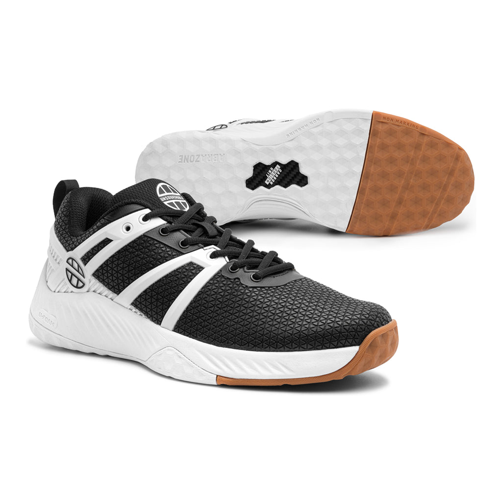 UNSQUASHABLE TOUR-TEC PRO Black/White Squash Shoe