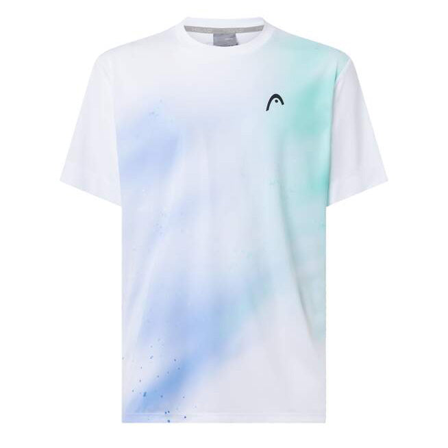 Head Men's Topspin T-Shirt Turquoise Print Vision