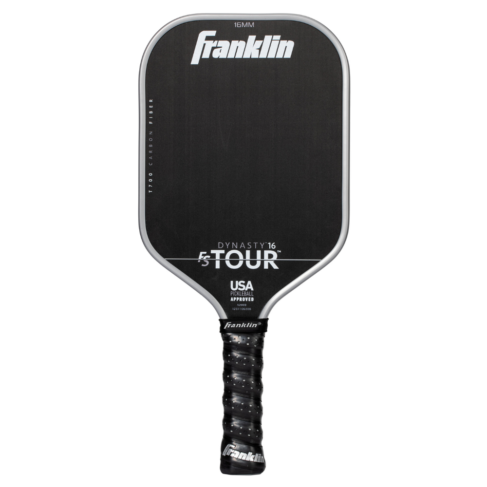 Franklin FS Tour Dynasty 16mm Pickleball Paddle Grey