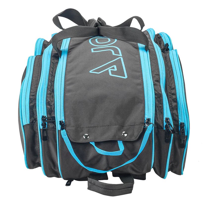 Joola Tour Elite Pickleball Bag Black Light Blue