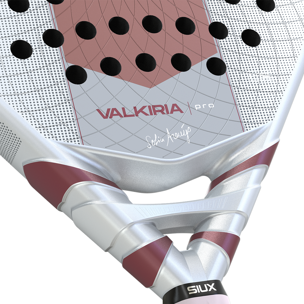 Siux Valkiria Pro 2027 Padel Racket White