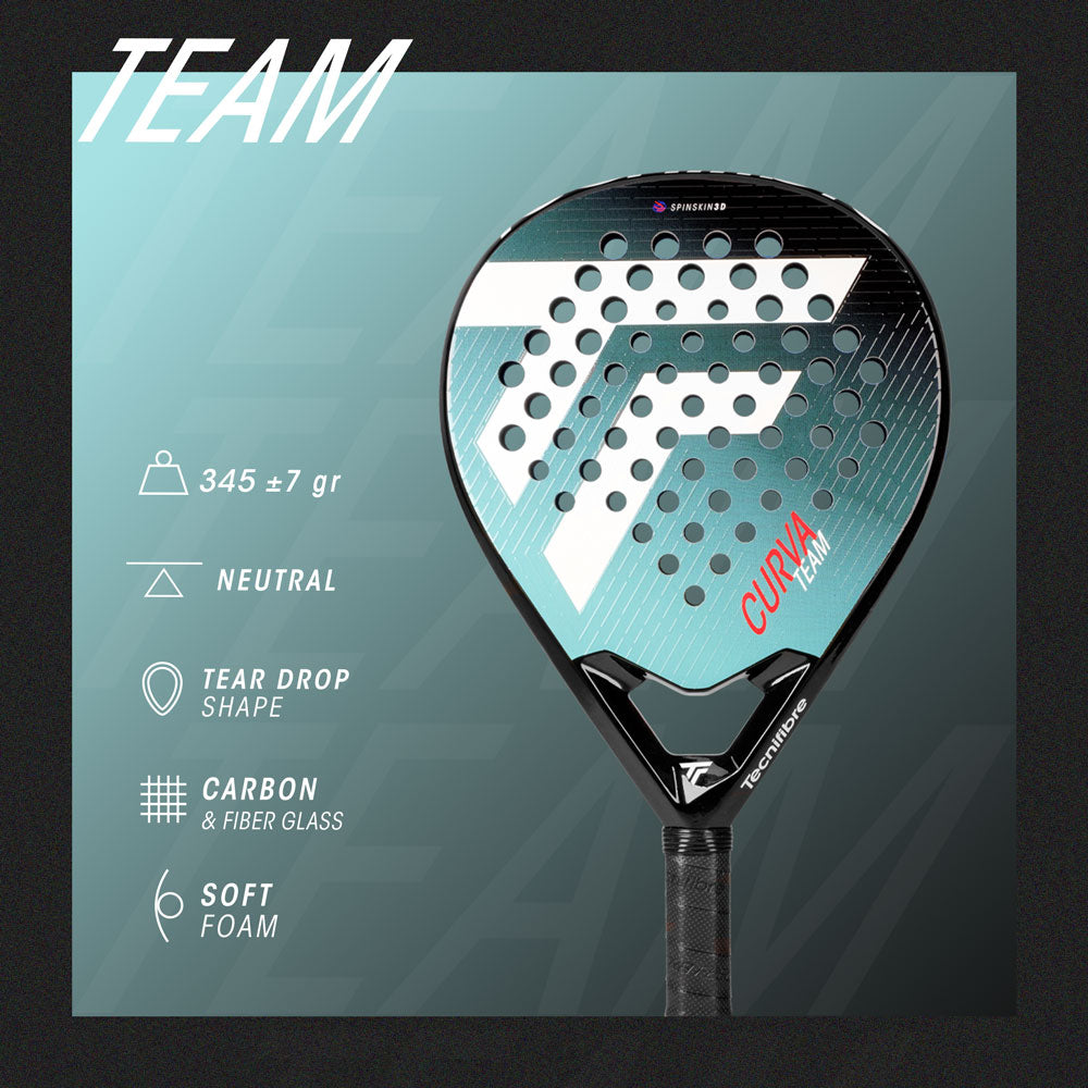 Tecnifibre Curva Team Padel Racket