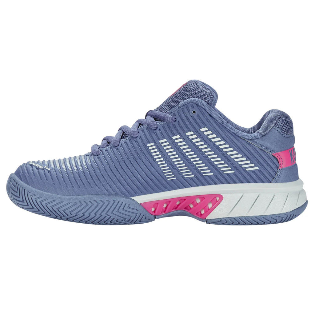 K-Swiss Women's Hypercourt Express 2 Tennis Shoes Infinity Blue Blush